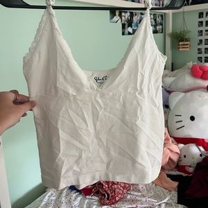 WHITE JOHN GALT TANK TOP